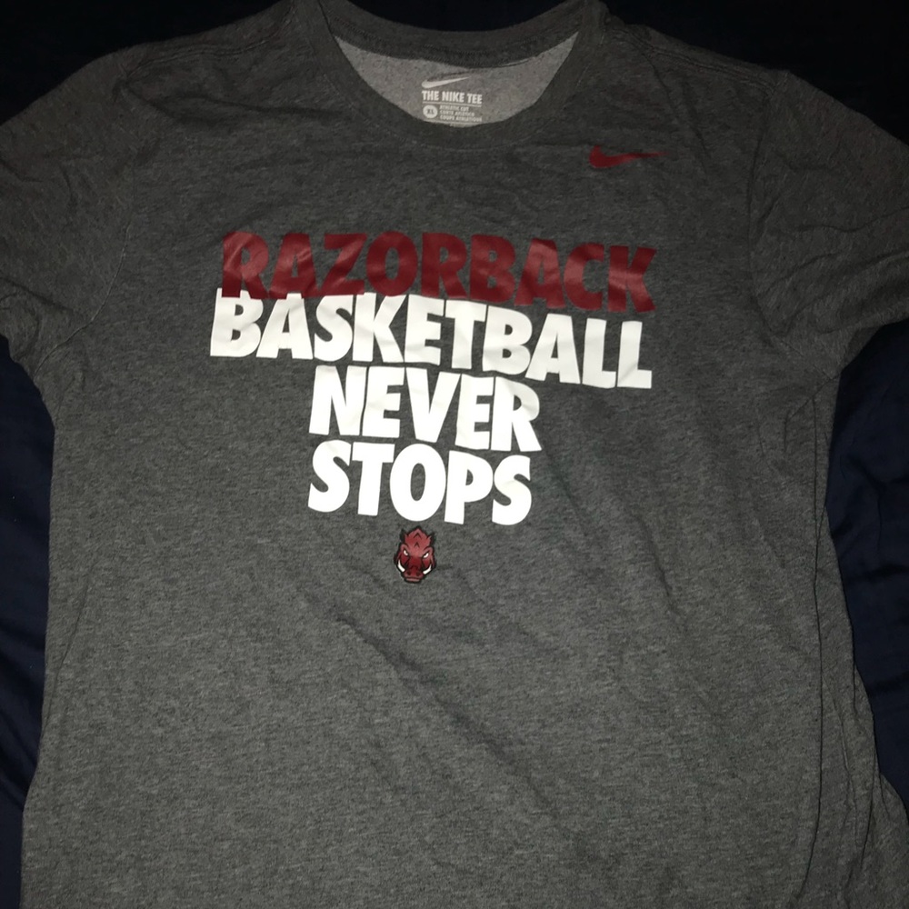 Arkansas Razorbacks basketball shirt